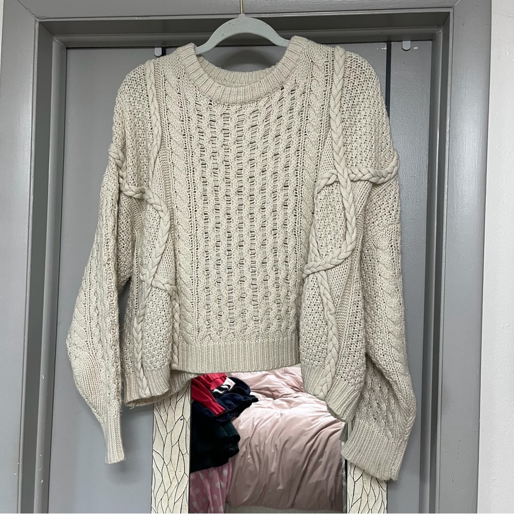 Altar’d State winter chunky knit sweater